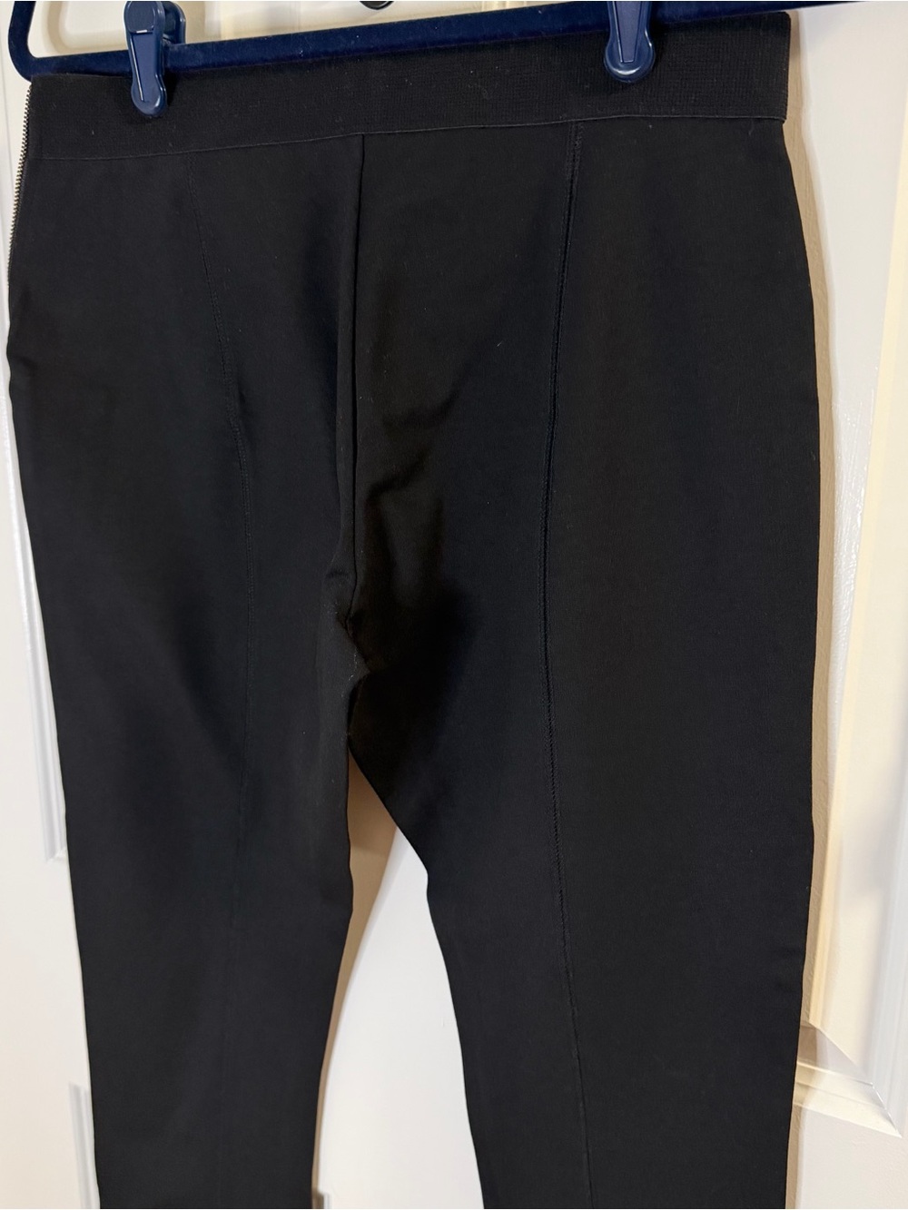 J.Crew Factory Black Ponte Riding Pants - Picture 7 of 9
